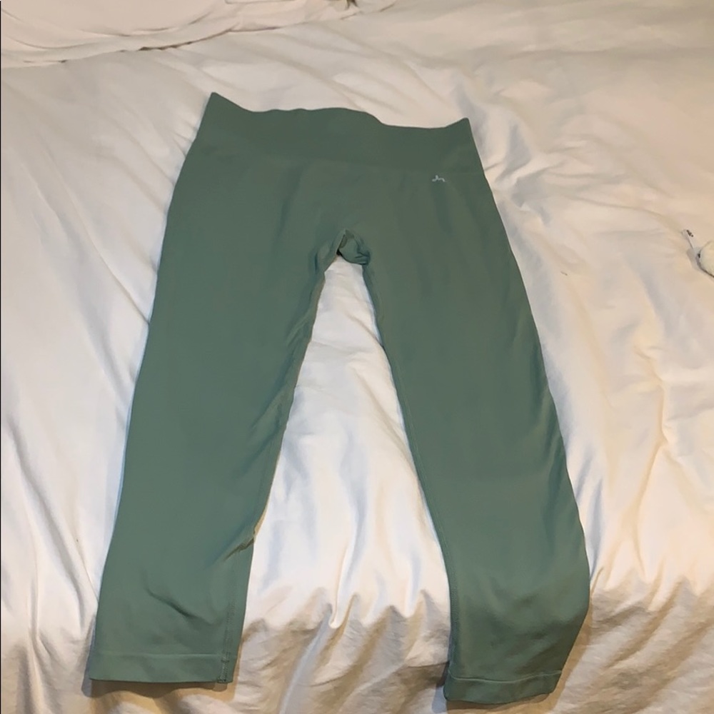 New Women’s high waisted green seamless leggings